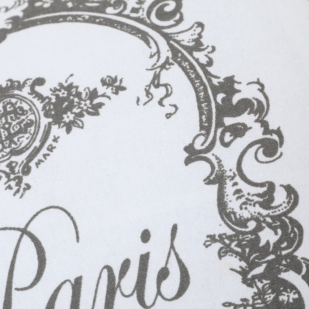 Paris Cushion pillow vintage retro print home decor cottagecore provance accent - Picture 3 of 5